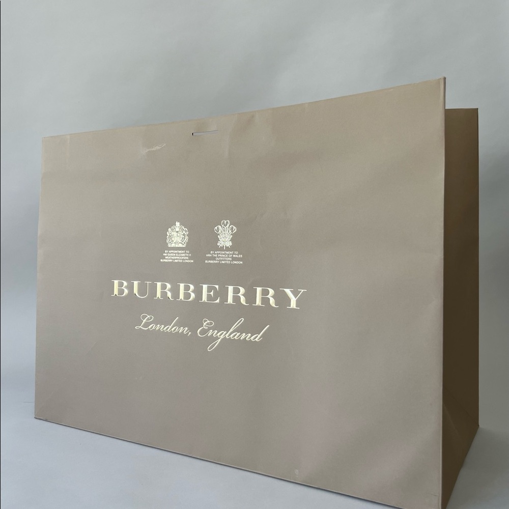 Burberry Paper Bag Extra Large